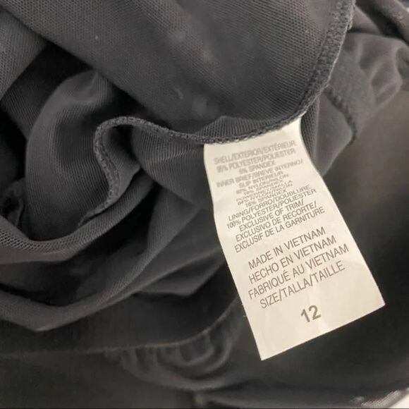 Robby Len Womens Candy Dot Empire Princess Swim Dress Size 12 - Picture 7 of 9